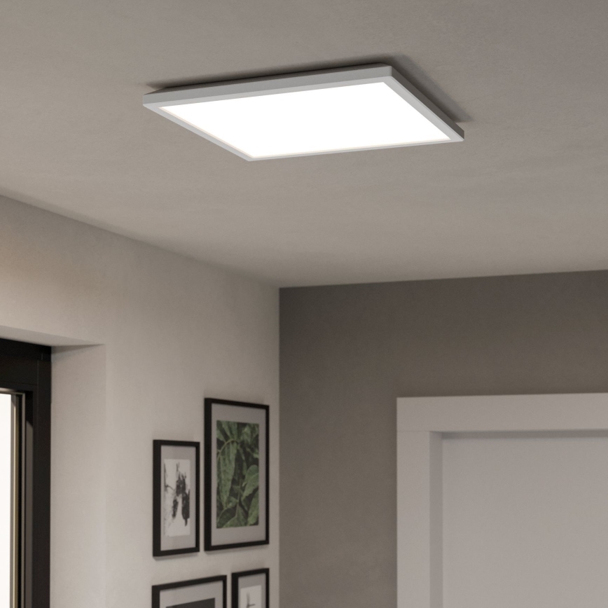Eglo - LED RGBW Plafon łazienkowy ściemnialny LED/17,6W/230V 2700-6500K 39x39 cm IP44 biały ZigBee
