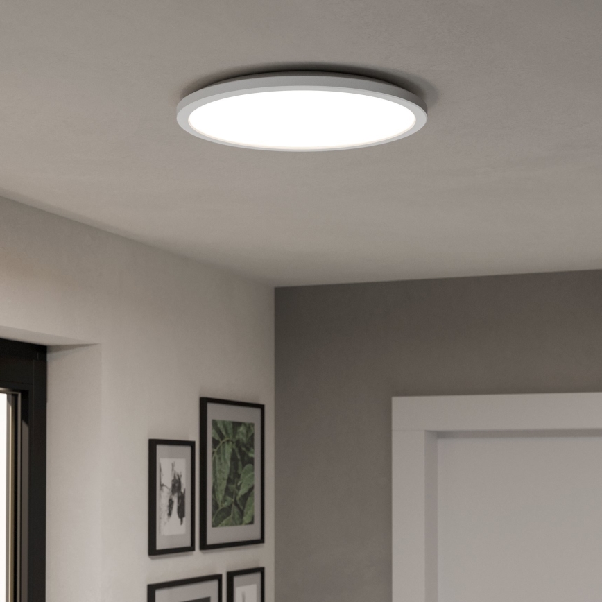 Eglo - LED RGBW Plafon łazienkowy ściemnialny LED/18,5W/230V 2700-6500K pr.38,9cm IP44 biały ZigBee