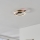 Eglo - LED RGBW Plafon ściemnialny LED/17W/230V 2700-6500K czarny + pilot zdalnego sterowania