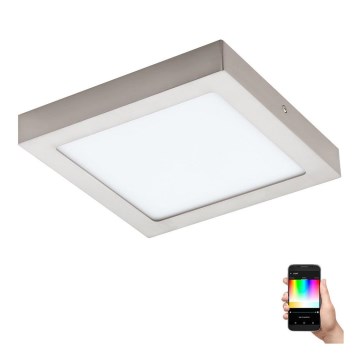 Eglo - LED RGBW ściemnialna lampa sufitowa FUEVA-C LED/15,6W/230V Bluetooth