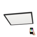 Eglo - LED RGBW ściemnialna lampa sufitowa LED/16,5W/230V czarna ZigBee