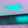 Eglo - LED RGBW ściemnialna łazienkowa lampa sufitowa LED/13,5W/230V 2700-6500K 29,5x29,5 cm IP44 biała
