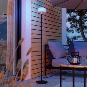 Eglo - LED RGBW ściemnialna zewnętrzna lampa stojąca LED/2,2W/3,7V 3000K IP54