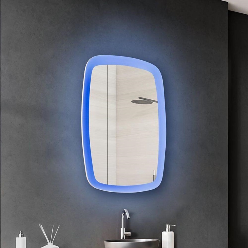 Eglo - LED RGBW ściemnialne lustro łazienkowe z podświetleniem 20W/230V IP44 ZigBee