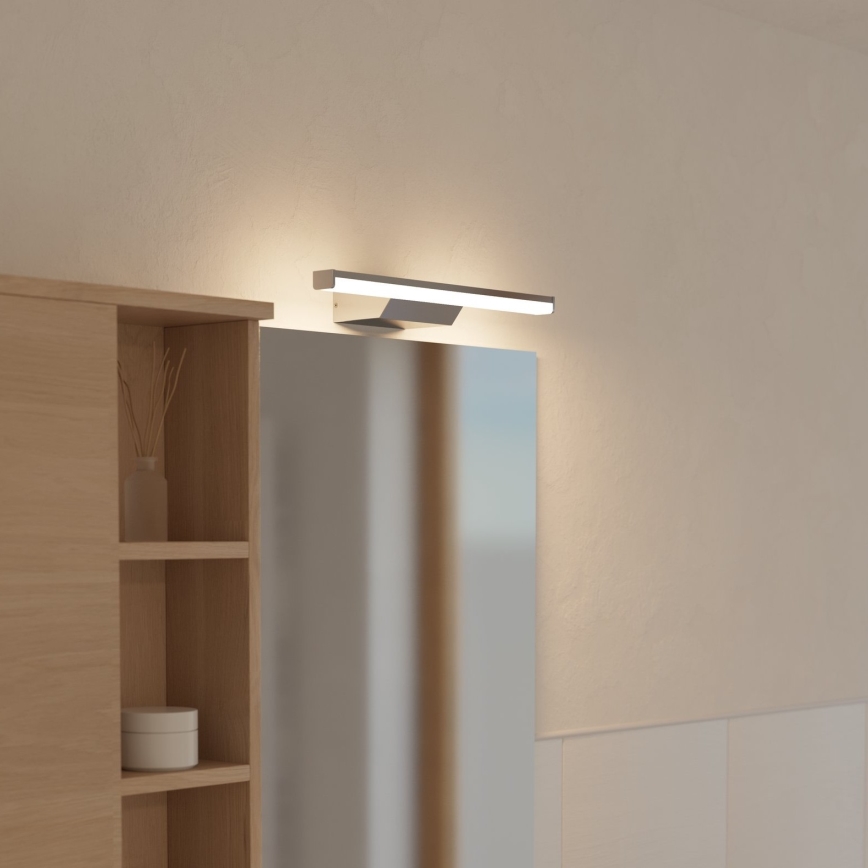 Eglo - LED RGBW ściemnialny łazienkowy oświetlenie lustra LED/12W/230V 2700-6500K IP44 matowy chrom