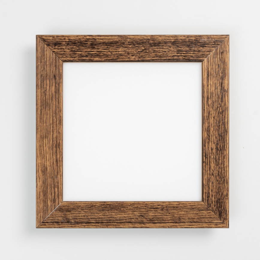 Eglo - LED RGBW ściemnialny przysufitowy panel SALOBRENA-C WOOD LED/16W/230V 2700-6500K 34x34 cm brązowy + pilot zdalnego sterowania