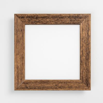 Eglo - LED RGBW Ściemnialny panel natynkowy SALOBRENA-C WOOD LED/16W/230V 2700-6500K 34x34 cm brązowy + pilot zdalnego sterowania