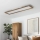 Eglo - LED RGBW Ściemnialny panel natynkowy/wpuszczany SALOBRENA-C WOOD LED/34W/230V 2700-6500K 34x124 cm brązowy + pilot zdalnego sterowania