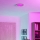 Eglo - LED RGBW ściemnialny plafon łazienkowy LED/11,2W/230V 2700-6500K Ø 21,1 cm IP44 matowy chrom