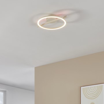 Eglo - LED RGBW Ściemnialny plafon LED/17W/230V 2700-6500K biały + pilot zdalnego sterowania