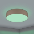 Eglo - LED RGBW Ściemnialny plafon LED/35W/230V 2700-6500K brązowy