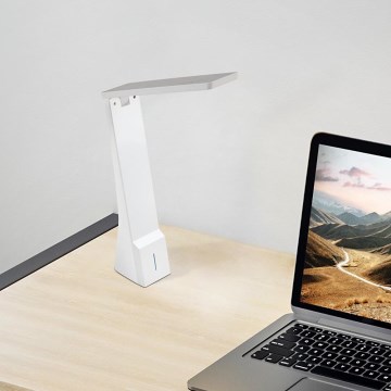 Eglo - LED ściemnialna lampa stołowa LED/1,8W/230V biała