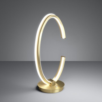 Eglo - LED ściemnialna lampa stołowa LED/12W/230V 2200-6500K złota