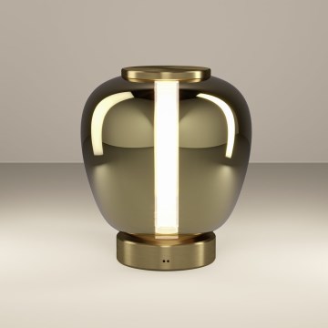 Eglo - LED ściemnialna lampa stołowa LED/5W/230V 2200-6500K złota