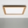 Eglo - LED Ściemnialny panel natynkowy SALOBRENA-CL WOOD LED/31W/230V 2700-6500K 64x64 cm brązowy