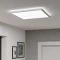 Eglo - LED Ściemnialny plafon łazienkowy LED/17W/230V 2700-6500K 50x50 cm IP44 biały + zdalne sterowanie