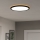 Eglo - LED Ściemnialny plafon łazienkowy LED/18,5W/230V 2700-6500K śr. 38,9 cm IP44 czarny + zdalne sterowanie