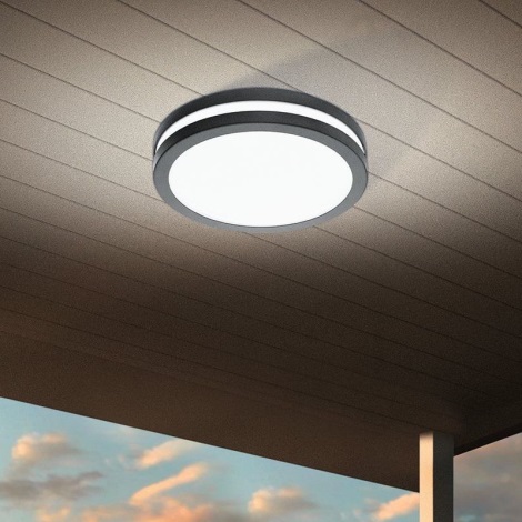 Eglo - LED Ściemnialny plafon łazienkowy LOCANA-C LED/14W/230V Bluetooth IP44
