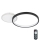 Eglo - LED Ściemnialny plafon LED/15W/230V czarny + pilot