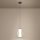 Eglo - LED ściemnialny żyrandol na przewodzie LED/7W/230V + LED/1,6W 2200-6500K czarny chrom