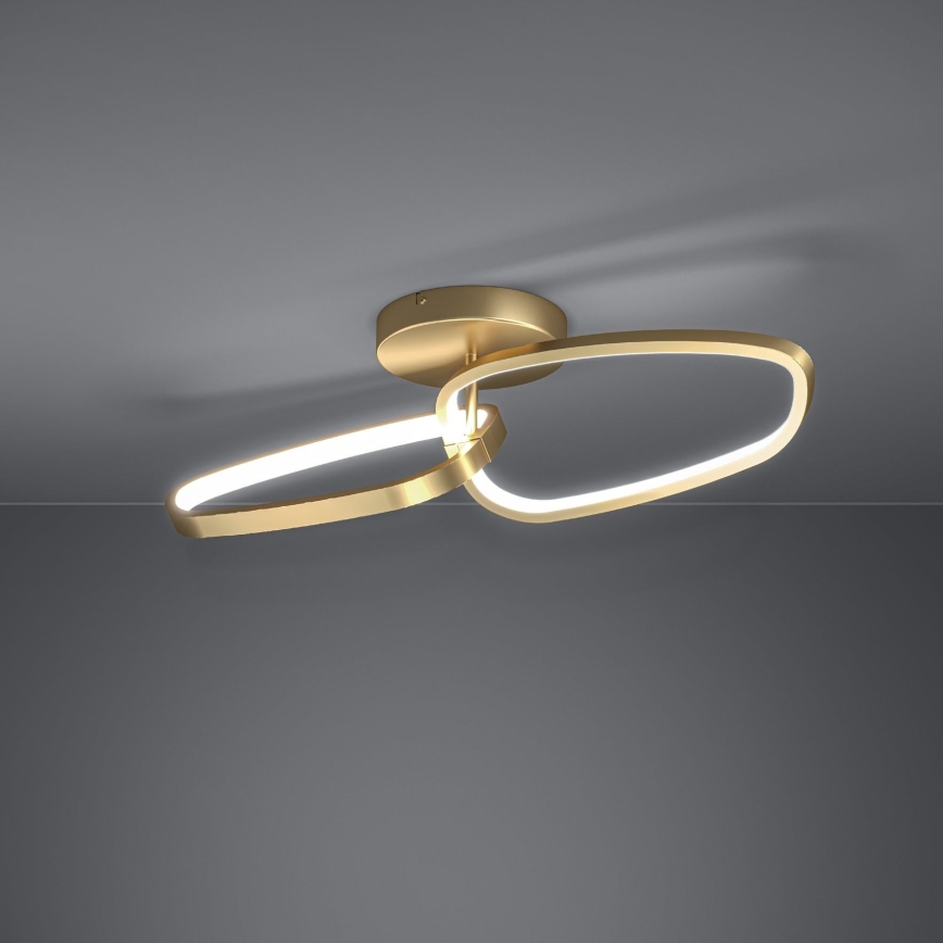 Eglo - LED Ściemnialny żyrandol natynkowy LED/25W/230V 3000K złoty