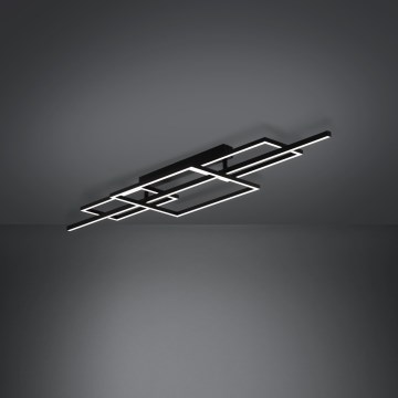 Eglo - LED Ściemnialny żyrandol natynkowy LED/34,5W/230V 3000K czarny