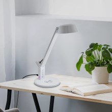 Eglo - LED Ściemniana dotykowa lampa stołowa LED/4,8W/230V biała