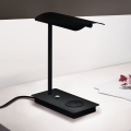 Eglo - LED Ściemniana dotykowa lampa stołowa z bezprzewodowym ładowaniem LED/5,8W/230V czarna