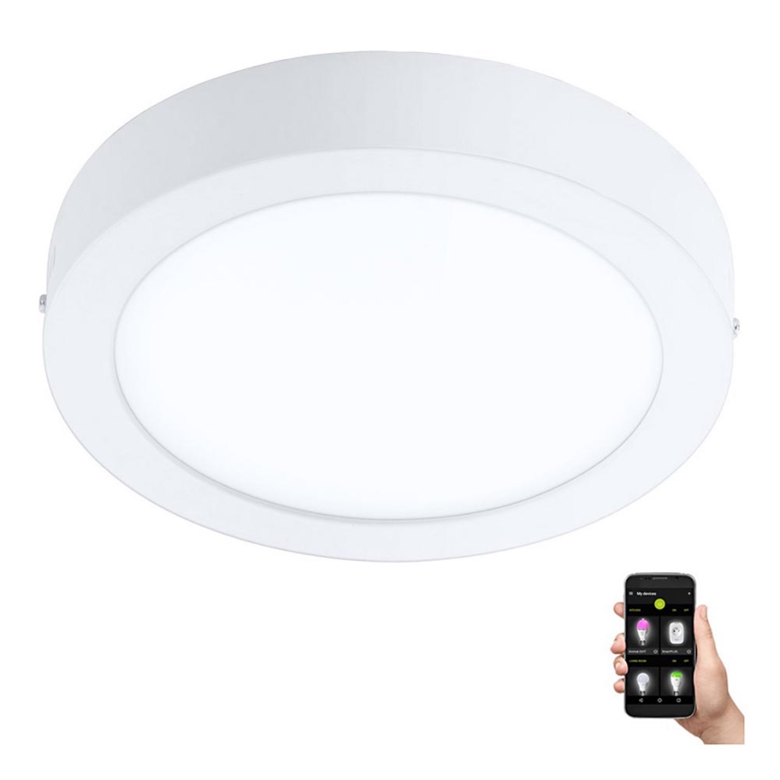 Eglo - LED Ściemniany plafon łazienkowy LED/16,5W/230V 2700-6500K IP44 ZigBee