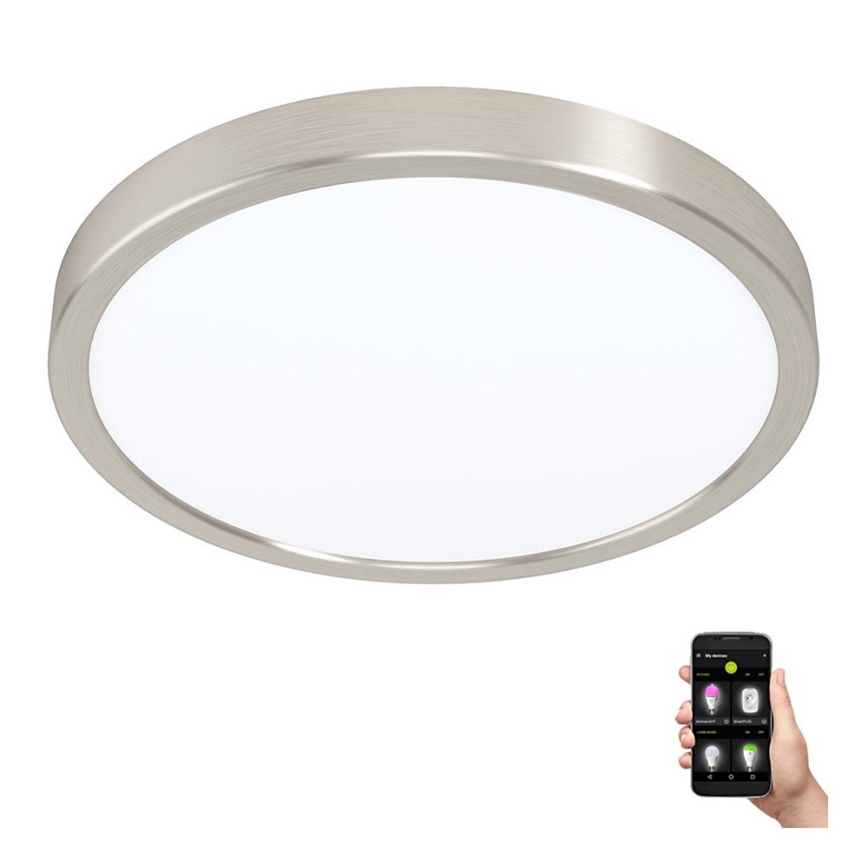 Eglo - LED Ściemniany plafon łazienkowy LED/19,5W/230V 2700-6500K IP44 ZigBee