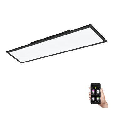 Eglo - LED Ściemniany plafon LED/33,5W/230V czarny ZigBee