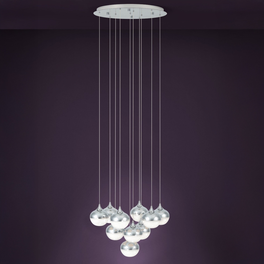 Eglo - LED Ściemniany żyrandol na lince 10xLED/3,1W/230V
