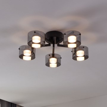 Eglo - LED Ściemniany żyrandol natynkowy 5xLED/5,4W/230V