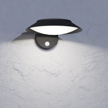 Eglo - LED Solarne oświetlenie ścienne z czujnikiem LED/7W/3,7V 2200 mAh IP44