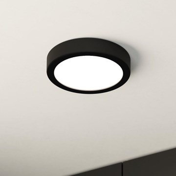 Eglo - LED sufitowa lampa łazienkowa LED/11W/230V IP44 czarna