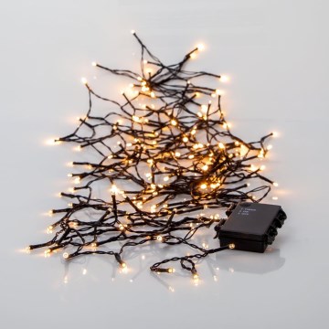 Eglo - LED Zewnętrzny łańcuch bożonarodzeniowy 160xLED 11,2 m ciepła biel IP44