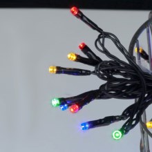 Eglo - LED Zewnętrzny łańcuch bożonarodzeniowy 160xLED 26m IP44 wielobarwny