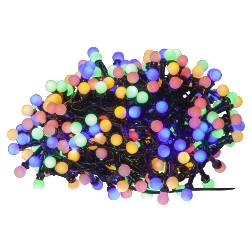 Eglo 472-53 - LED Zewnętrzny łańcuch bożonarodzeniowy BERRY MINI 700xLED/8 funkcji 14m wielobarwny IP44