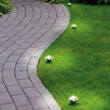 Eglo - LED zewnętrzny łańcuch dekoracyjny 9xLED 10m IP65 ciepła biel