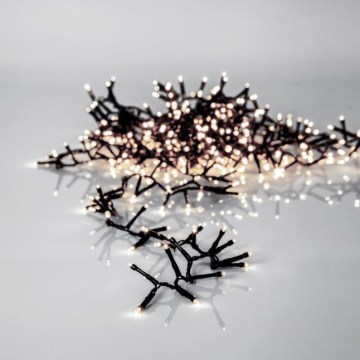 Eglo - LED zewnętrzny łańcuch świąteczny 800xLED 16m IP44 ciepła biel