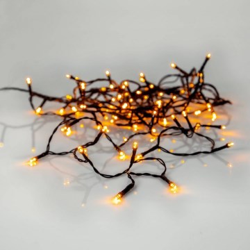 Eglo - LED Zewnętrzny łańcuch świąteczny 80xLED 10,5m IP44 ciepła biel