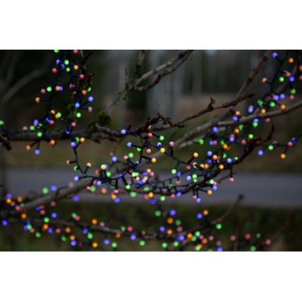 Eglo 472-53 - LED zewnętrzne lampki świąteczne BERRY MINI, 700 diod LED, 8 trybów świecenia, 19 m, wielokolorowe, IP44