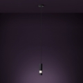 Eglo - LED Żyrandol na lince 1xGU10/4,6W/230V czarny