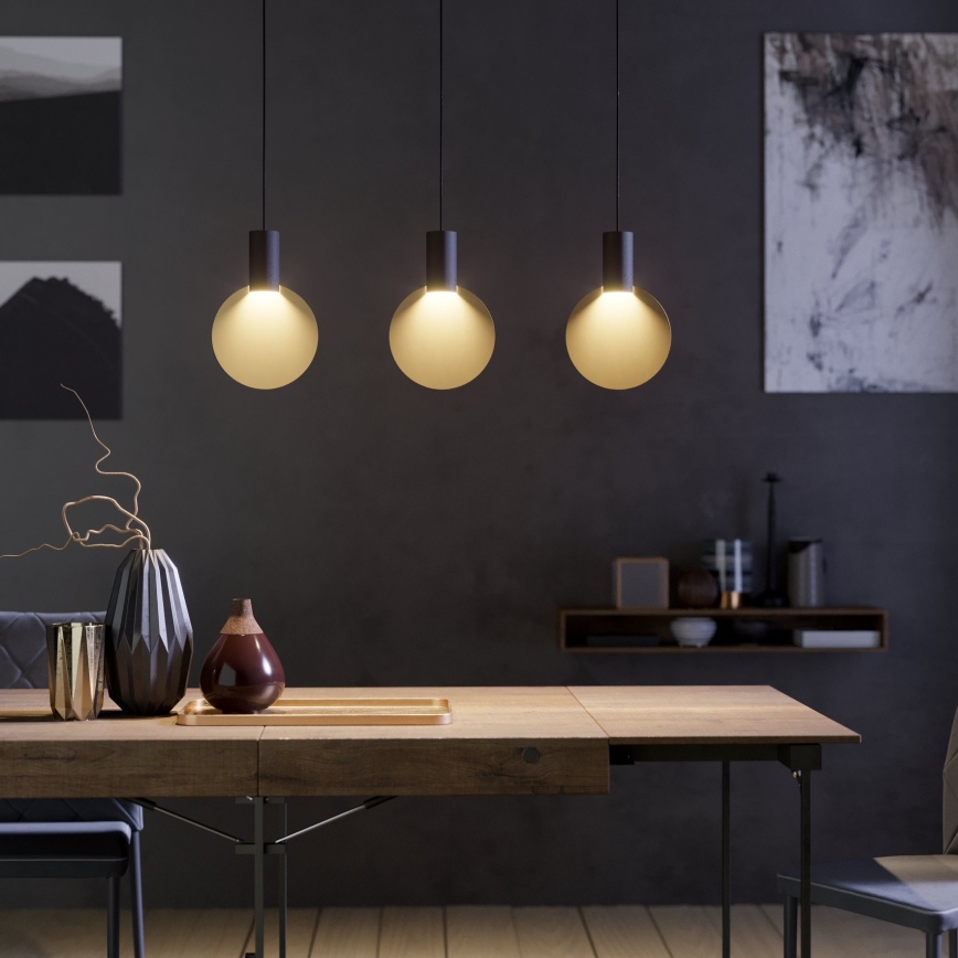 Eglo - LED Żyrandol na lince 3xGU10/4,5W/230V 3000K