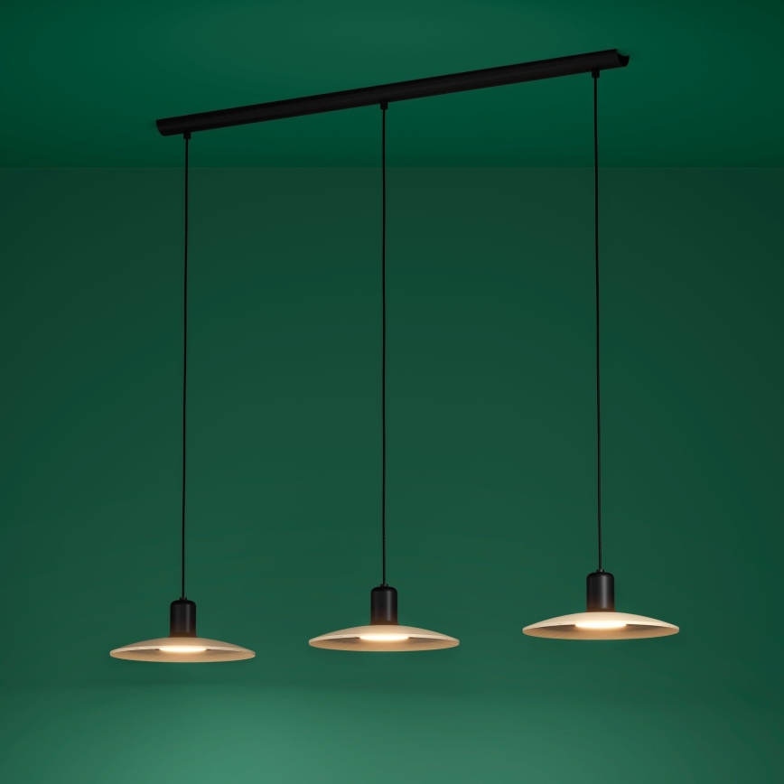 Eglo - LED Żyrandol na lince 3xGU10/4,6W/230V 3000K