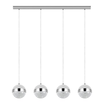 Eglo - LED Żyrandol na lince 4xG9/3W/230V
