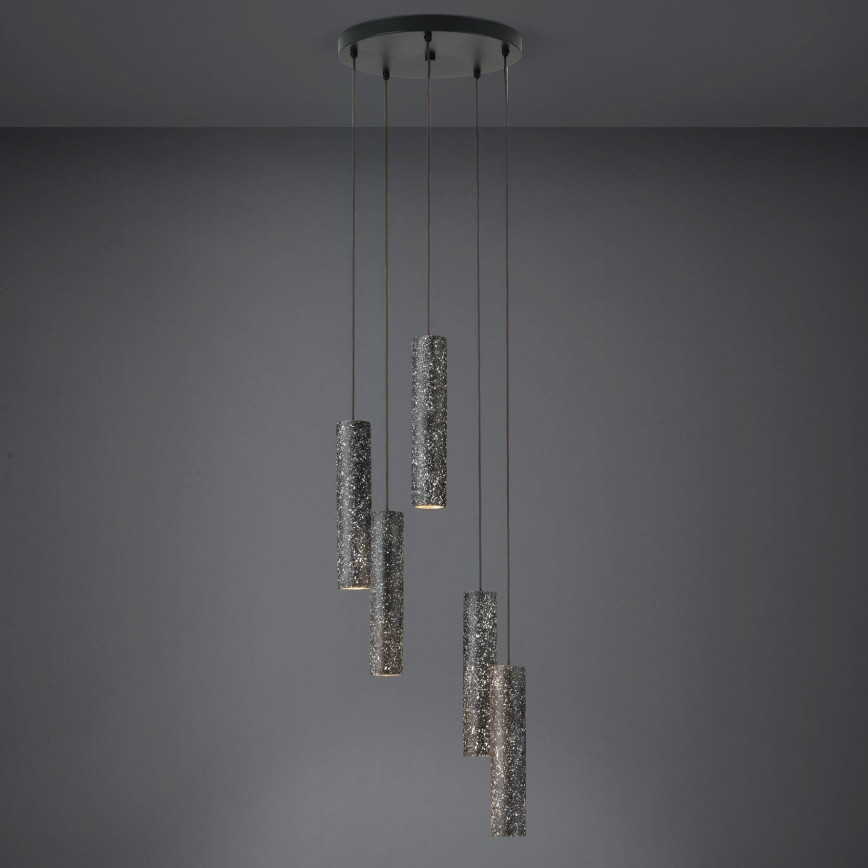 Eglo - LED Żyrandol na lince 5xGU10/4,5W/230V