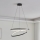 Eglo - LED Żyrandol na lince LED/42W/230V 3000K czarne