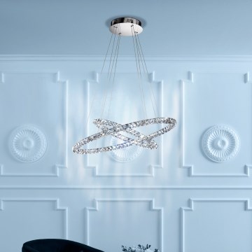 Eglo - LED Żyrandol na lince LED/56,1W/230V