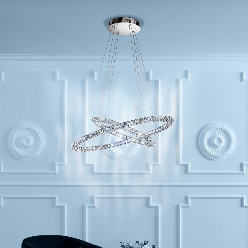 Eglo - LED Żyrandol na lince LED/56,1W/230V